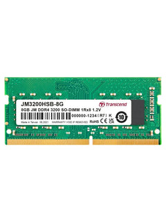 Transcend JetRam 8GB DDR4 3200MHz CL22 Laptop RAM (SODIMM)
