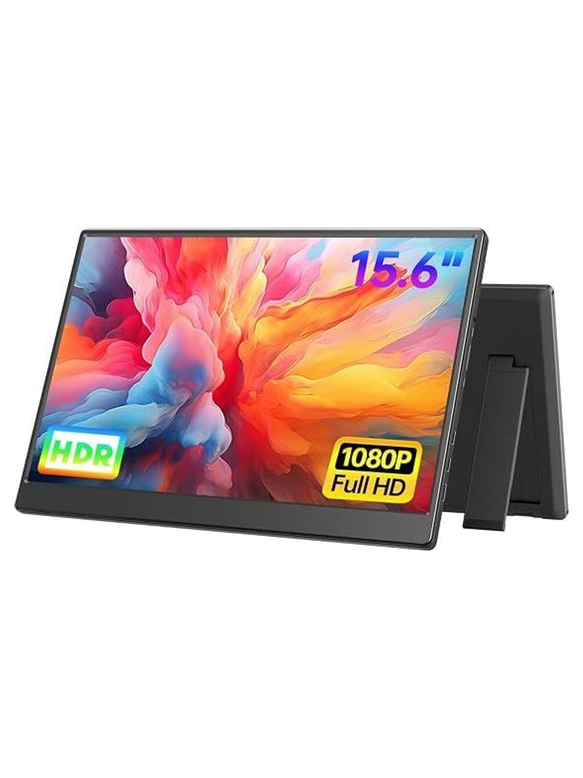 UFYQL 15.6" FHD IPS Portable Monitor with Kickstand