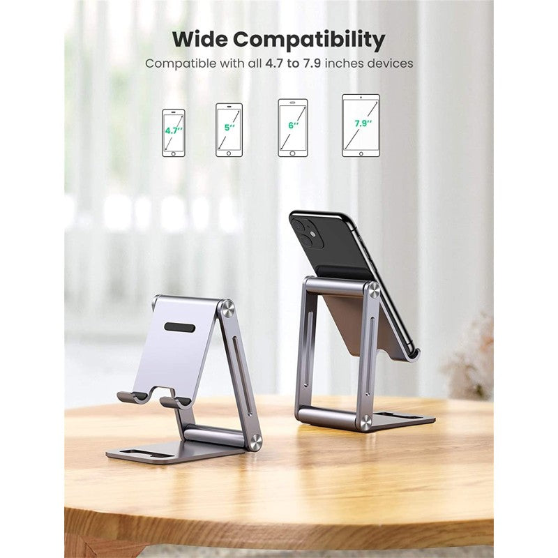 UGREEN Aluminum Alloy, Multi-Angle Stand Support Phone and Tablet Up to 7.9", Durable Structure, Stable & Reliable - view 8