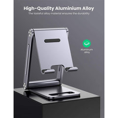 UGREEN Aluminum Alloy, Multi-Angle Stand Support Phone and Tablet Up to 7.9", Durable Structure, Stable & Reliable - view 5