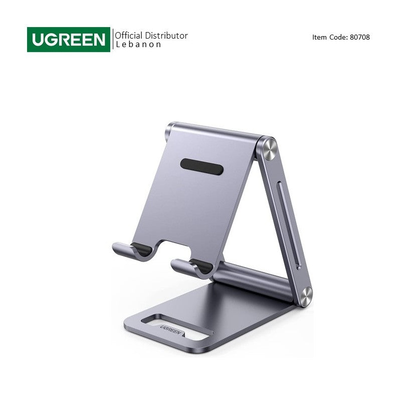 UGREEN Aluminum Alloy, Multi-Angle Stand Support Phone and Tablet Up to 7.9", Durable Structure, Stable & Reliable - view 2