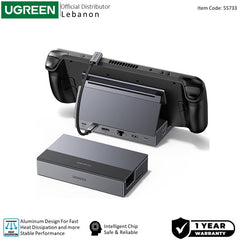UGREEN Steam Deck Dock 9-in-1 Docking Station, 4K@120Hz for Steam Deck, ROG Ally, ROG Xbox Ally, Legion Go - view 2