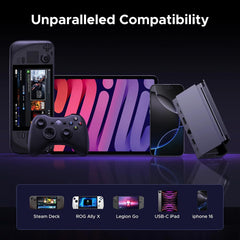 UGREEN Steam Deck Dock 9-in-1 Docking Station, 4K@120Hz for Steam Deck, ROG Ally, ROG Xbox Ally, Legion Go - view 9