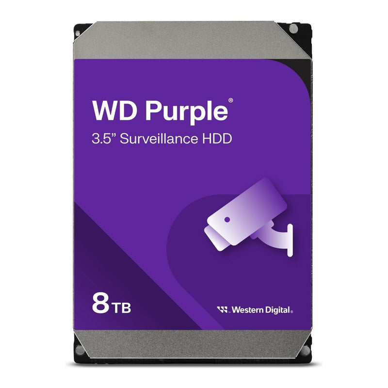 WD Purple 8TB 3.5" SATA Surveillance Hard Drive - view 3