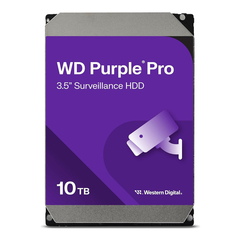 WD Purple Pro 10TB 3.5" SATA Smart Video Hard Drive