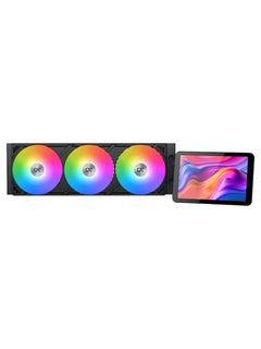 XIGMATEK Connect Pro 360 Liquid CPU Cooler with 7" LCD Pump Head